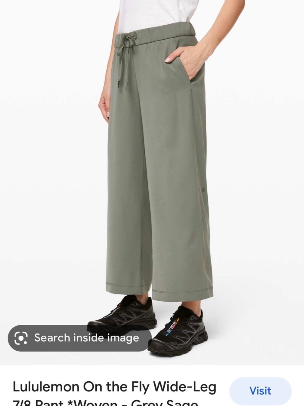 Lululemon on the fly cropped pants